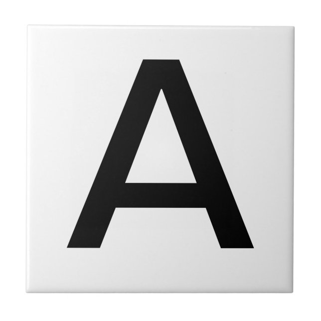 Letter Tiles Fliese (Vorderseite)