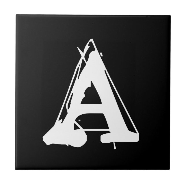 Letter Tiles Fliese (Vorderseite)