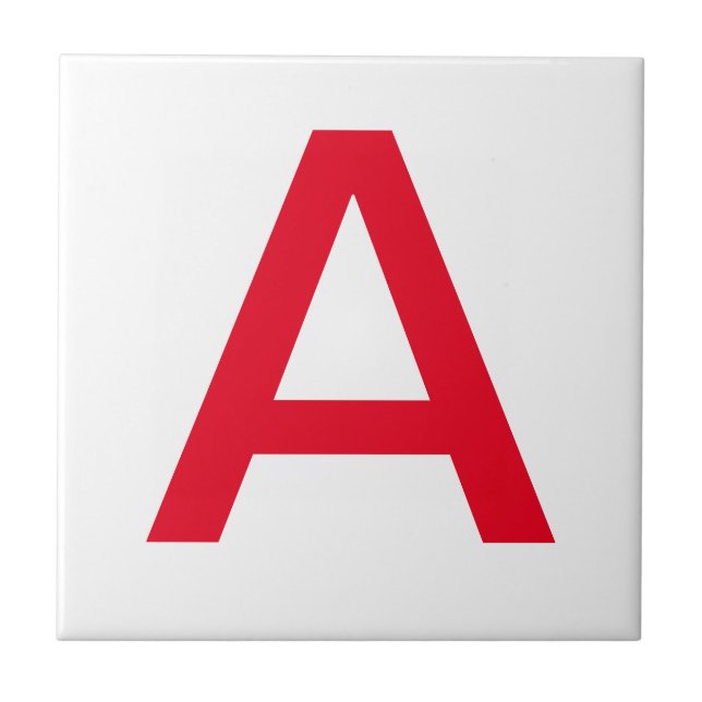 Letter Tiles Fliese (Vorderseite)