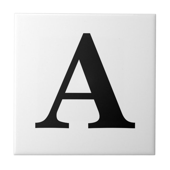 Letter Tiles Fliese (Vorderseite)