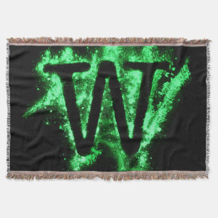 Letter W Green Hauptstadt Alphabet Decke
