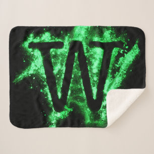 Letter W Green Hauptstadt Alphabet Sherpadecke