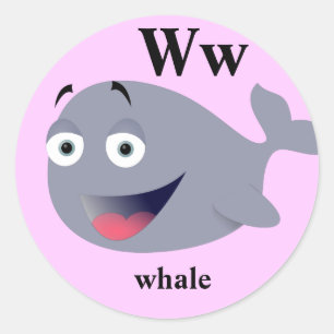Letter W Wal Stickers