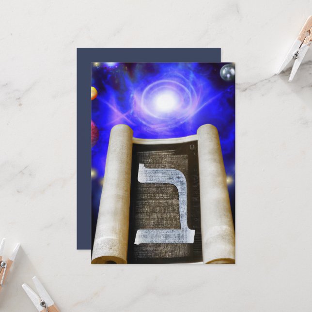 Letter Wette Einladung (Vorderseite/Rückseite Beispiel)