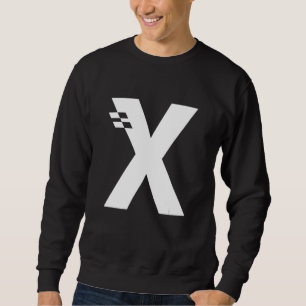 Letter X Alphabet Initial Monogram Sweatshirt