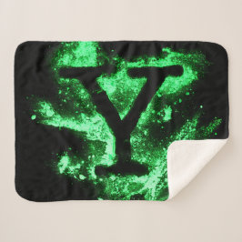 Letter Y Green Hauptstadt Alphabet Sherpadecke