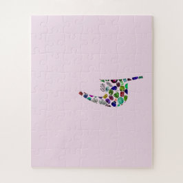 Letter 'YOD' made with Edels in All Colors Puzzle