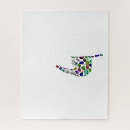 Letter 'YOD' made with Edels in All Colors Puzzle