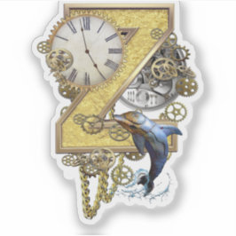 Letter Z Birthday Anpassungsaufkleber Aufkleber