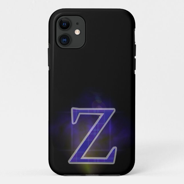 Letter Z Case-Mate iPhone Hülle (Rückseite)