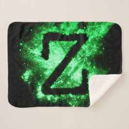 Letter Z Green Hauptstadt Alphabet Sherpadecke