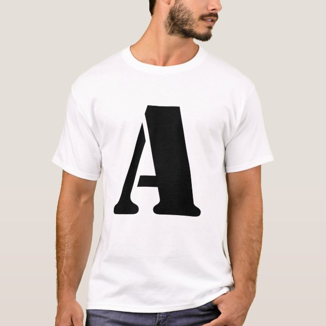 LetterA T-Shirt (Vorderseite)
