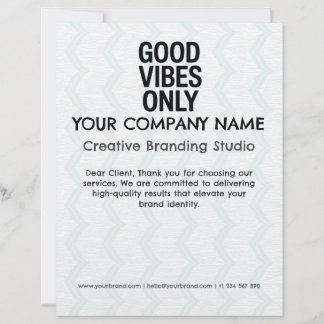 Letterhead Business Company Custom Stationery Briefbogen