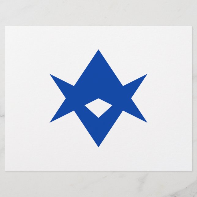 Letterhead mit Flag Toyota City, Japan Briefbogen (Vorderseite)