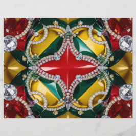 Letterhead mit Los Angeles Colors Design