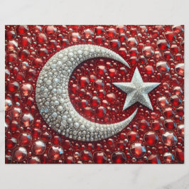 Letterhead mit türkischer Farbgestaltung