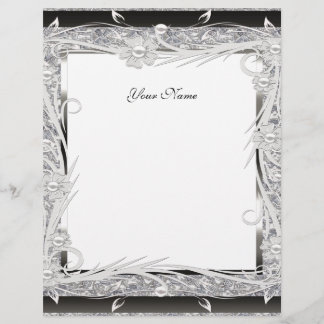 Letterhead Vintag Silver