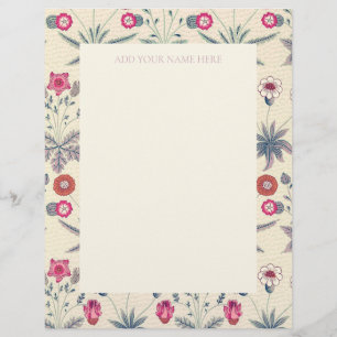 LETTERHEAD : WILLIAM MORRIS : "DAISY" BRIEFBOGEN
