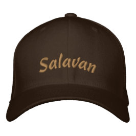 Lettering Salavan, your hometown Bestickte Baseballkappe