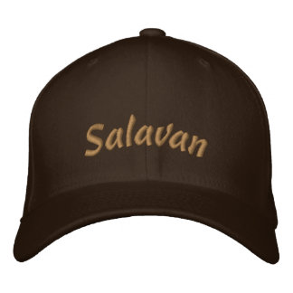 Lettering Salavan, your hometown Bestickte Baseballkappe