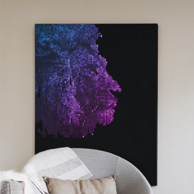 Letterion | Digitales Tier | Custom Art Safari Leinwanddruck (Von Creator hochgeladen)