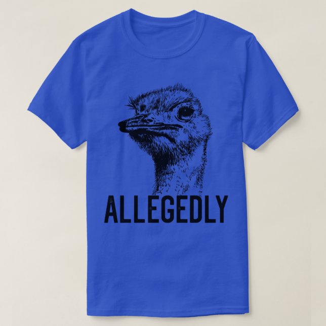 Letterkenny angeblich Straußenflightless Bird Grap T-Shirt (Design vorne)