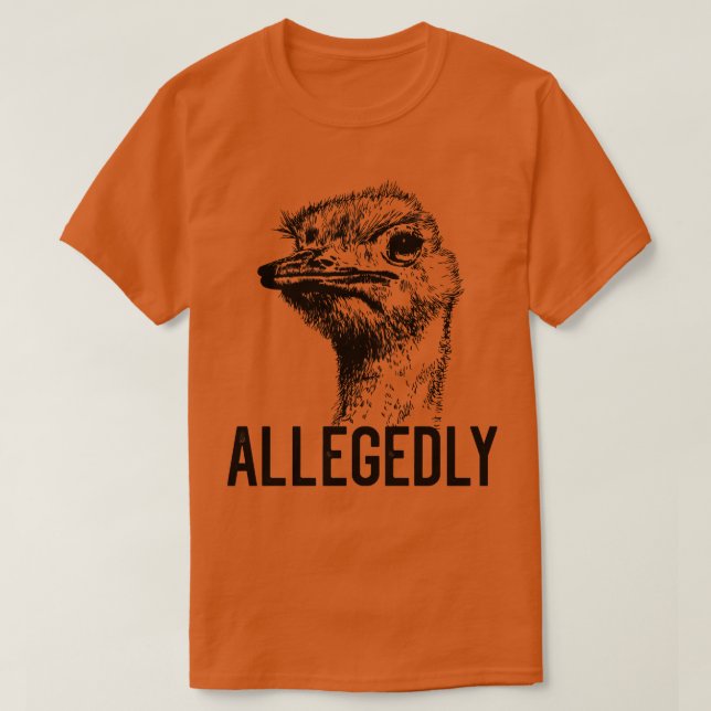Letterkenny angeblich Straußenflightless Bird Grap T-Shirt (Design vorne)
