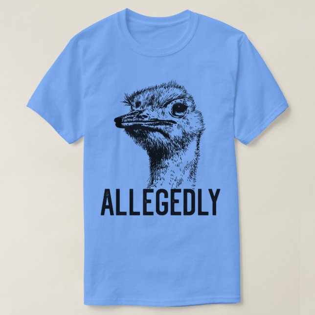 Letterkenny angeblich Straußenflightless Bird Grap T-Shirt (Design vorne)