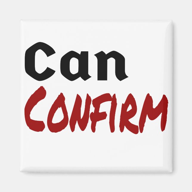 LetterKenny Funny Spaß Canada bestätigen Magnet (Vorne)