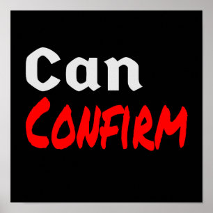 LetterKenny Funny Spaß Canada bestätigen Poster