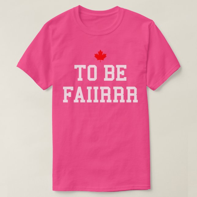 Letterkenny soll fair sein T-Shirt (Design vorne)