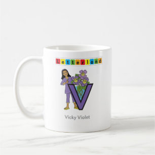 Letterland   Tasse Vv