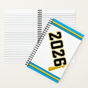 Letterman Abschlussklasse 2026 Notizbuch