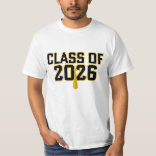 Letterman-Abschlussklasse 2026 T-Shirt