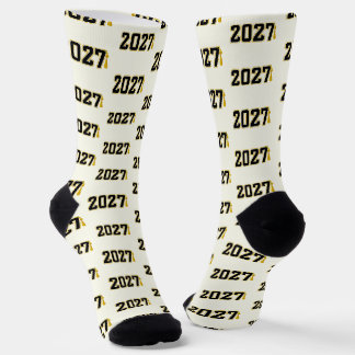 Letterman Abschlussklasse 2027 Abitur Socken
