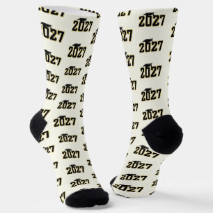 Letterman Abschlussklasse 2027 Diplomfeier Socken