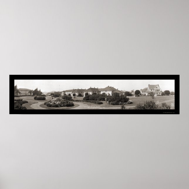 Letterman Hospital San Francisco Foto 1920 Poster (Vorne)