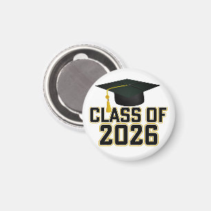 Letterman-Klasse des Abschlusses 2026 Magnet