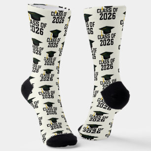 Letterman-Klasse des Abschlusses 2026 Socken