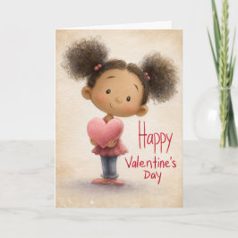 Letters of the Heart Valentine Card Karte