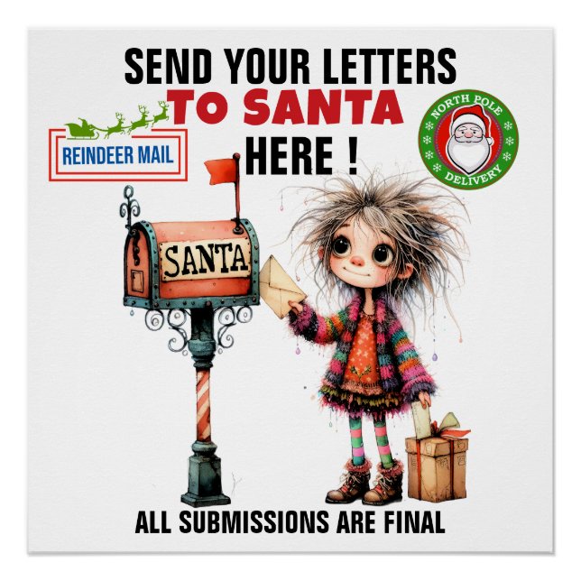 LETTERS TO SANTA - Do Read ... Poster (Vorderseite)