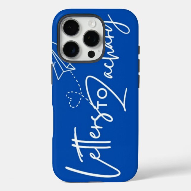 Letters To Zachary iPhone 16 Pro case (Rückseite)