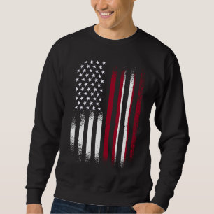Lettisch-Amerikanischer Kulturerbe-Monat Lettland Sweatshirt