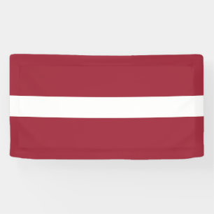 Lettische Flagge Banner