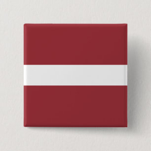 Lettische Flagge Button
