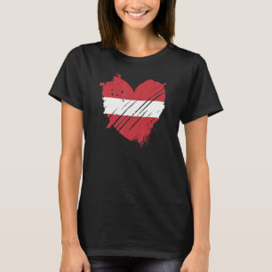 Lettische Flagge I Liebe Lettland In meinem DNA-Do T-Shirt