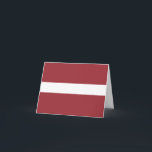 lettische Flagge Karte<br><div class="desc">Anpassbare World Flag Produkte - Fühlen Sie sich frei,  Ihren eigenen Text hinzuzufügen.</div>
