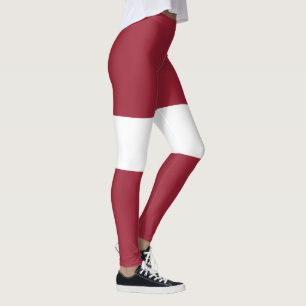 Lettische Flagge Leggings