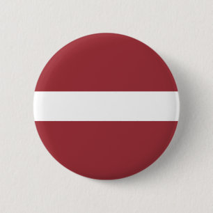 Lettische Flagge (Lettland) Button