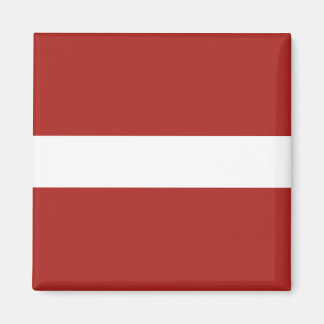 Lettische Flagge Magnet
